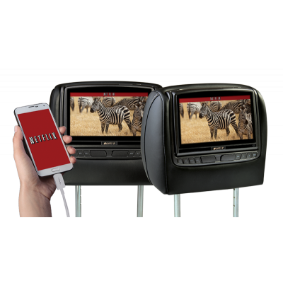 Headrest DVD and Video