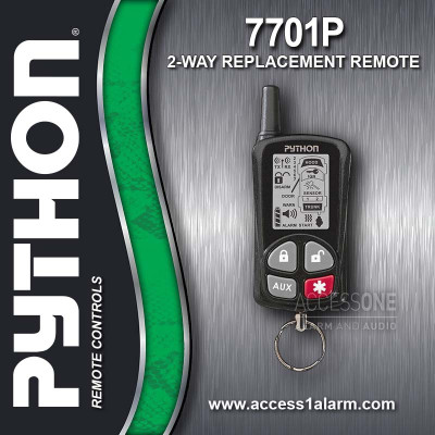 Python 7701P 2-Way LCD Remote Control