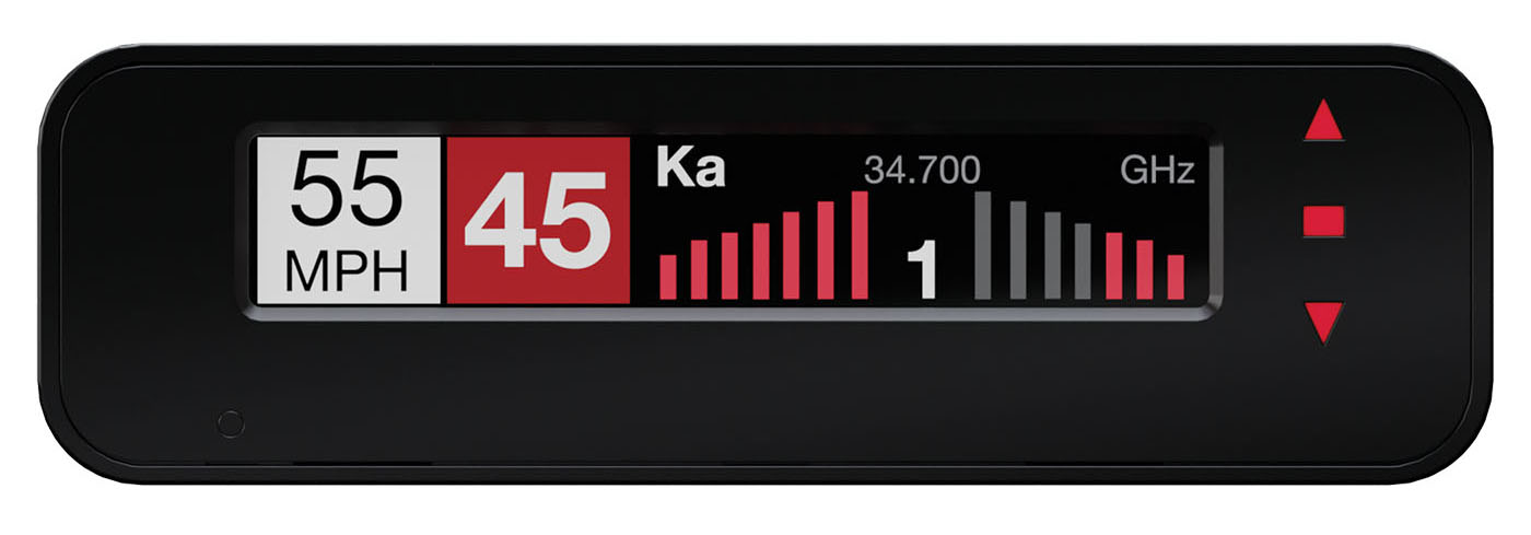 ESCORT Redline Ci 360c front and rear custom installed radar detection system