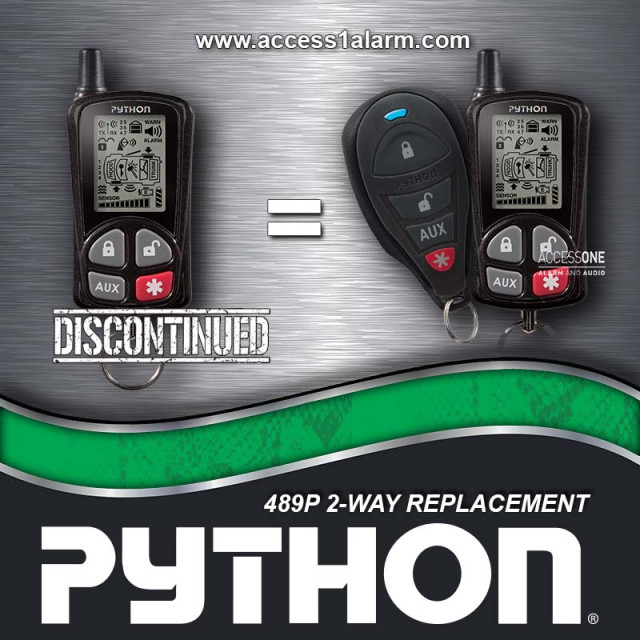 Python 489P Replacement Remote Bundle - Genuine Python 7341P + 7145P