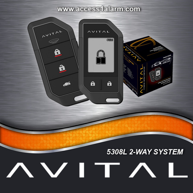 Avital 5308L 2-Way Security Remote Start System