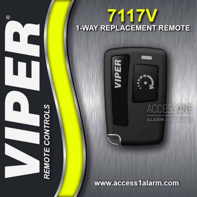 Viper 7117V 1-Button 1-Way Remote Control Replacement
