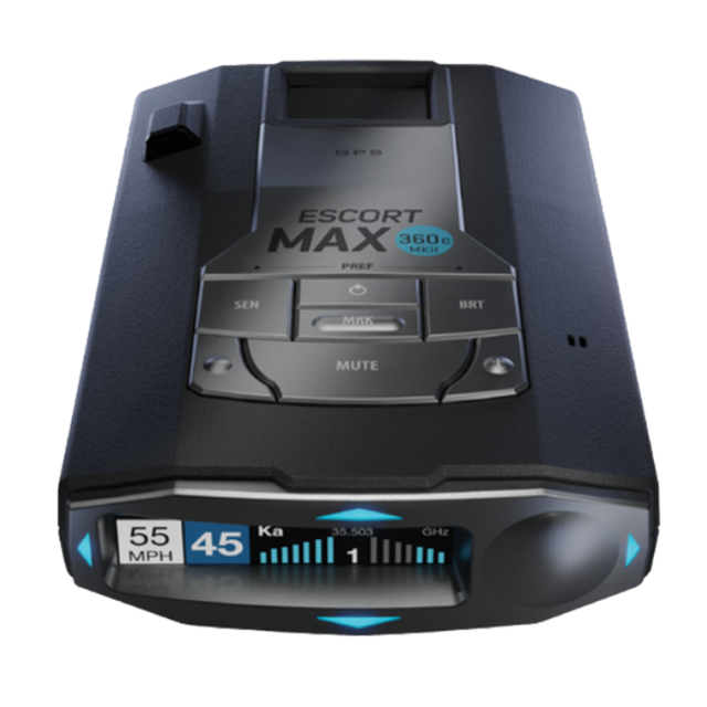 ESCORT MAX 360C Portable WiFi Radar Detector