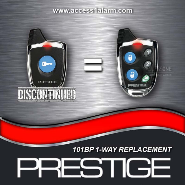 Prestige 101BP 1-Way 1-Button Remote Control Replacement