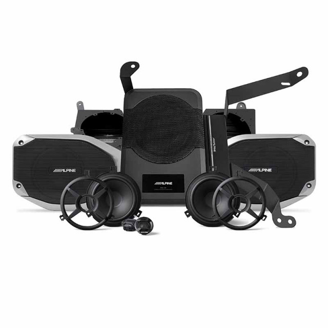 Alpine PSS-24WRA Jeep Wrangler JL 300 Watt Complete Sound System