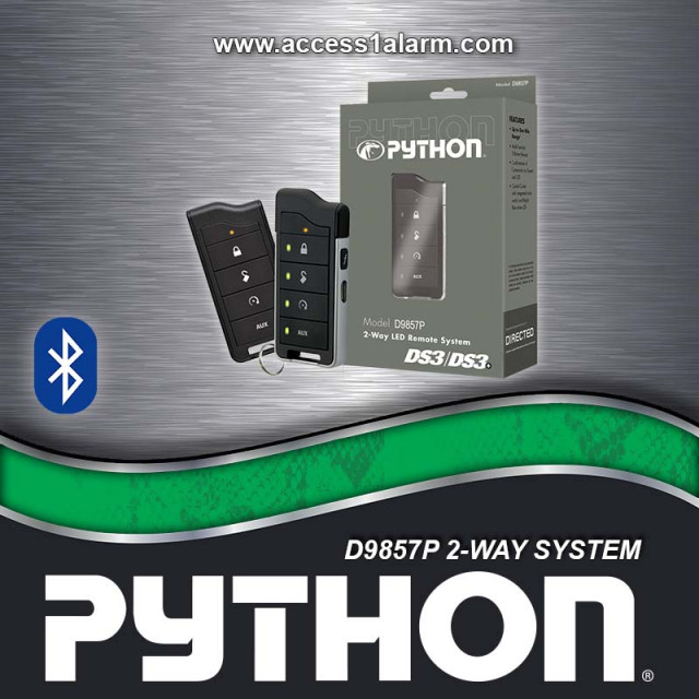 Python DS4 9857P 2-Way LED Remote Start System