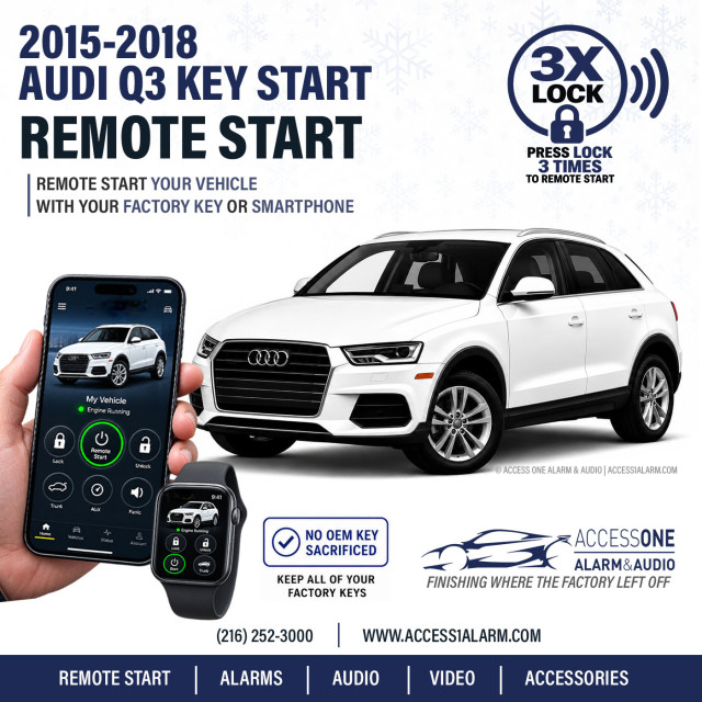 Audi Q3 Smartphone Remote Start