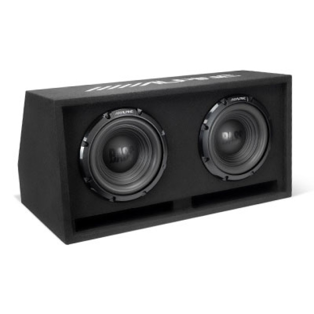 Alpine W-DB10V Dual 10-Inch Vented Subwoofer Enclosure