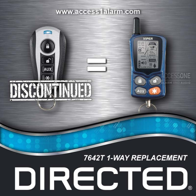 Directed 7642T Replacement Remote – Genuine Viper 7701V
