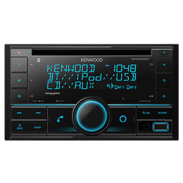 Kenwood DPX505BT Double Din CD Bluetooth Receiver