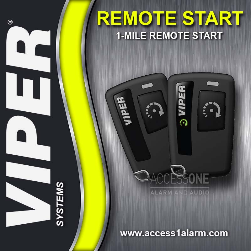 Chevy Camaro Viper 1-Mile LED 1-Button Remote Start System