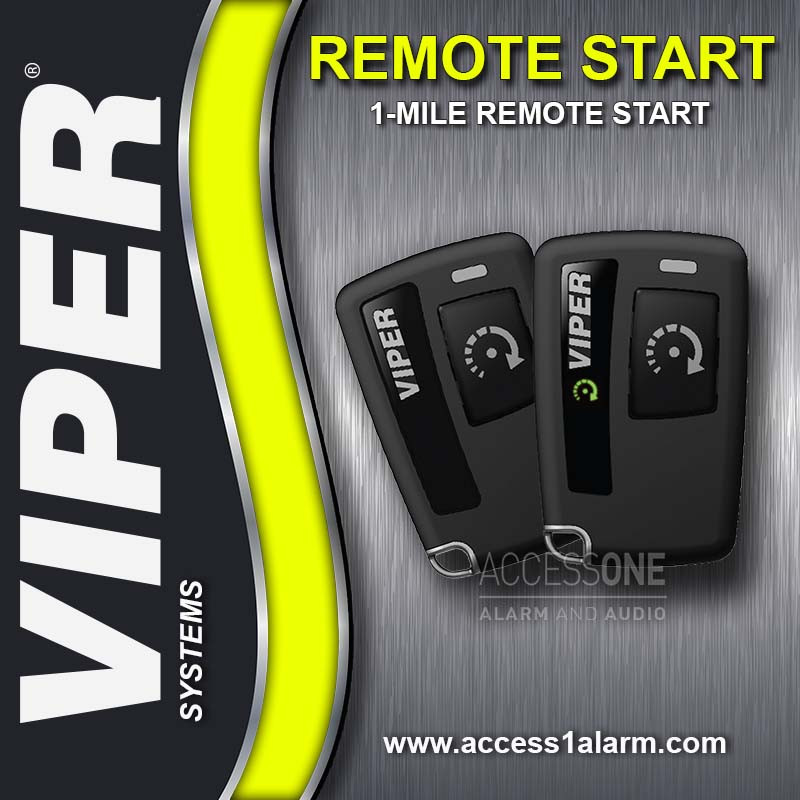 2011+ Chrysler 200 Viper 1-Mile LED 1-Button Remote Start System