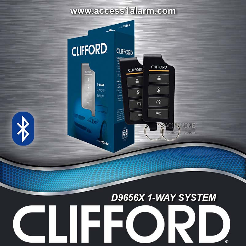 Clifford DS4 D9656X 1-Way Premium Security System
