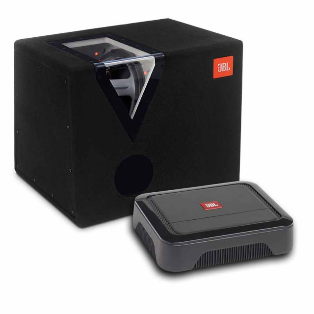 JBL Single 12-Inch Bandpass 600-Watt Bass Package