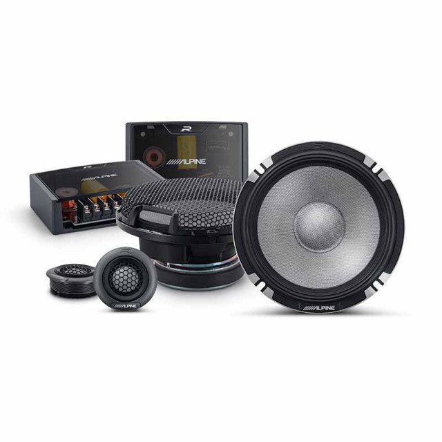 Alpine R2-S653 Pro 3-Way Components