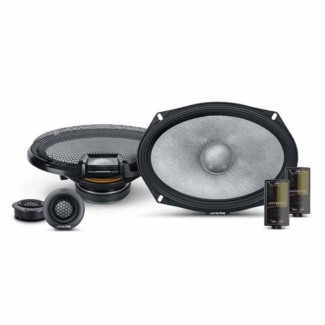 Alpine R2-S69C 2-Way Components