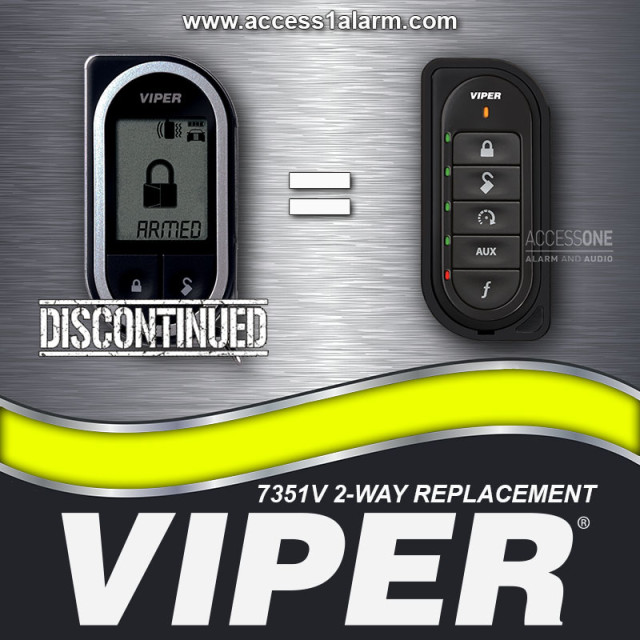 Viper 7351V 2 Way Responder LE Remote Control Replacement