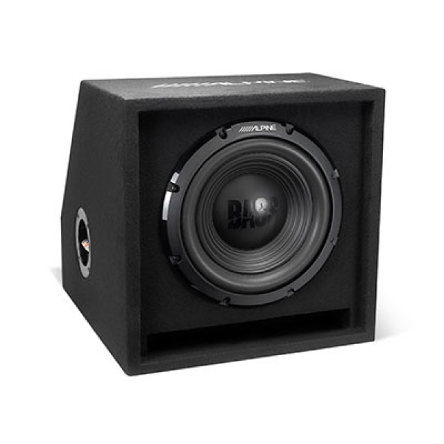 Alpine W-SB10V 10-Inch Vented Wedge Subwoofer Enclosure