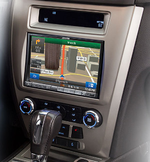 Ford Fussion Alpine Navigation System