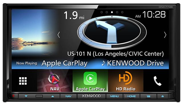 Kenwood DNX773S Navigation CarPlay