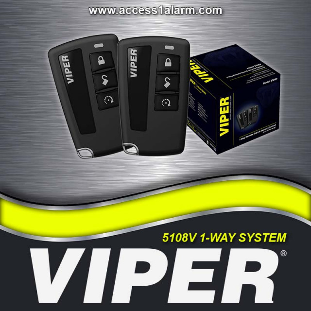 Viper 5108V 1-Way Security Remote Start System
