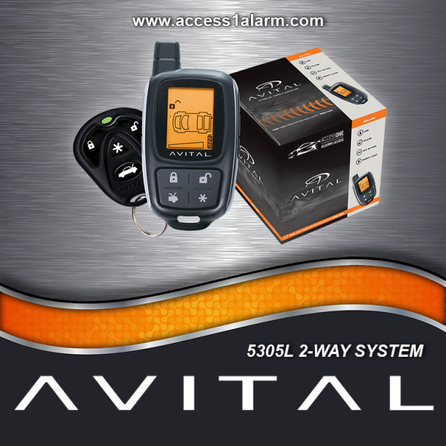 Avital 5305L 2-Way Security Remote Start System