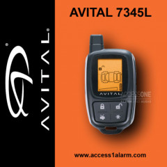 Avital 7345L LCD 2-Way Remote