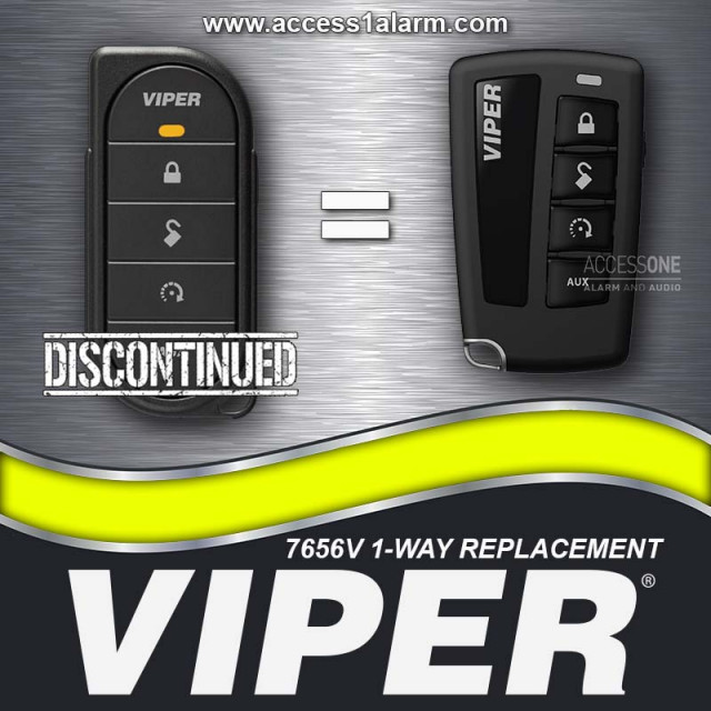 Viper 7656V 1-Way 1-Mile Remote Control 7657V Upgrade