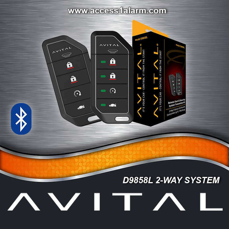 Avital DS4 9858L 2-Way LED Remote Start System Avital DS4 9858L 2-Way LED Remote Start System