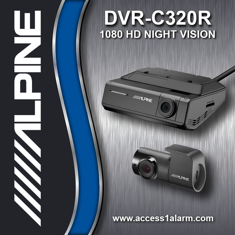 Alpine DVR-C320R HD Front & Rear Dash Camera Install & Review