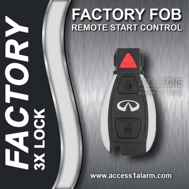 Infiniti Q30 Basic Factory Key Fob Remote Start With OEM PTS