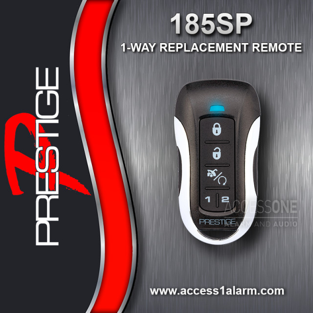 Prestige 185SP 1-Way Remote Control Prestige 185SP 1-Way Remote Control
