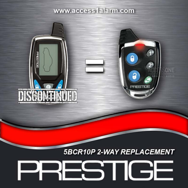 Prestige 5BCR10P 2-Way LCD Remote Control Replacement