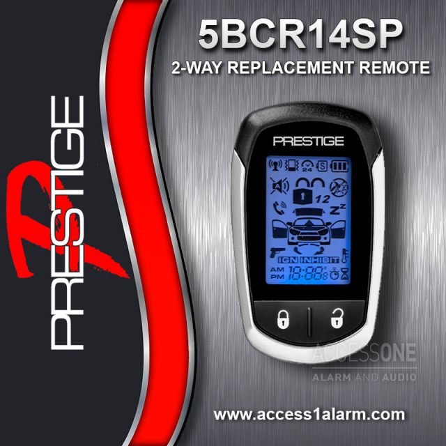 Prestige 5BCR14SP 2-Way LCD Remote Control