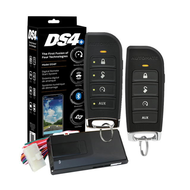 AutoMate DS4 9857A 2-Way LED Remote Start System