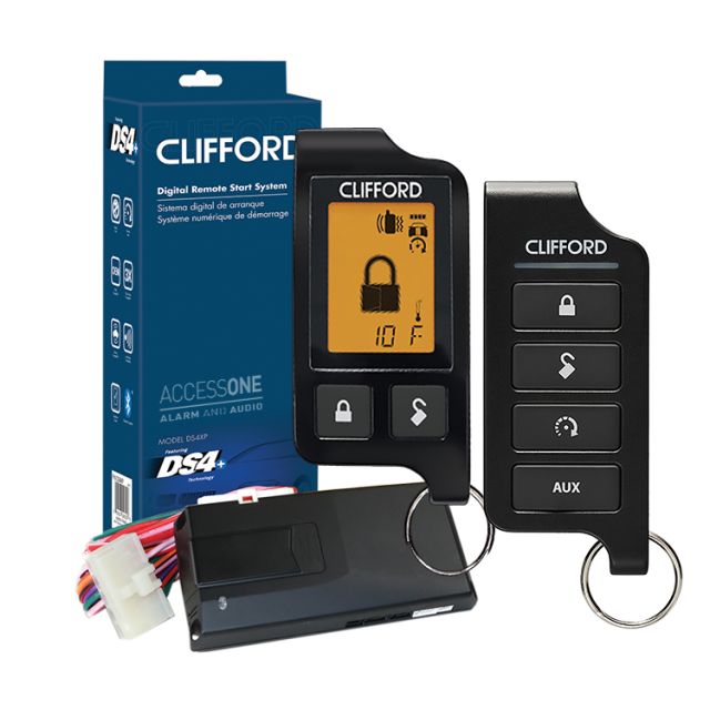Clifford DS4 9756X 2-Way LCD Remote Start System