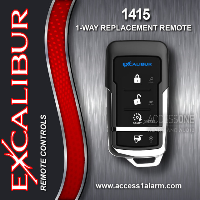 Excalibur 1415 1-Way 1/4-Mile Range Remote Control