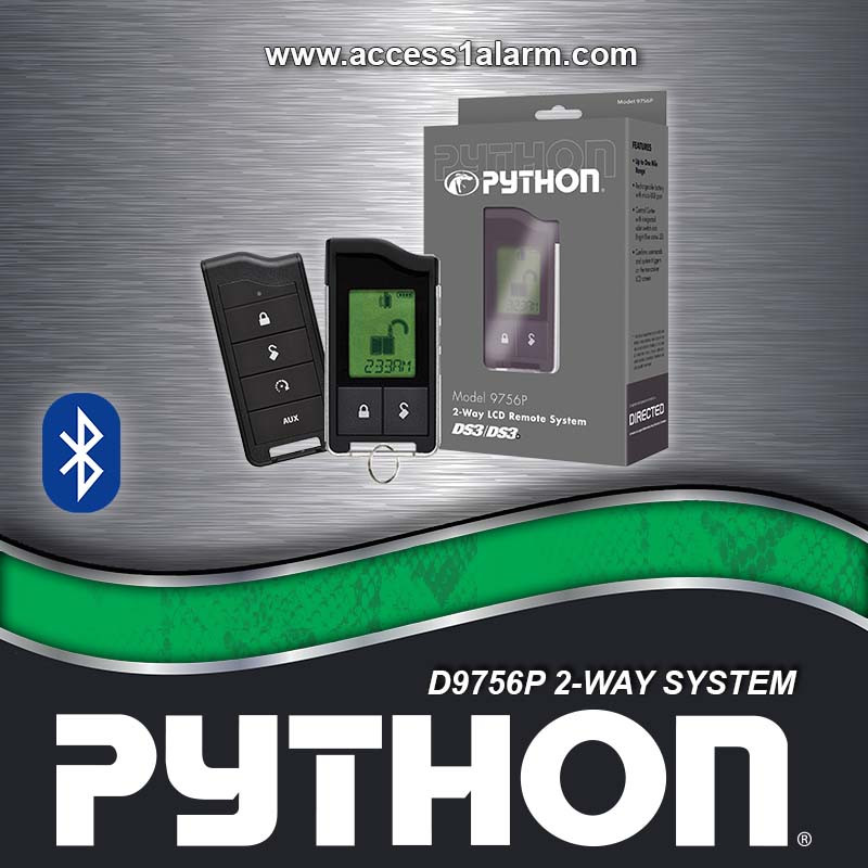 Python DS4 D9756P 2-Way LCD Premium Security Remote Start System